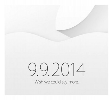 Apple September 9 Event Invitation