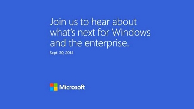 September 30 Event of Microsoft