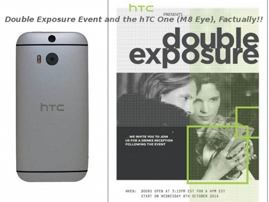 HTC One M8 Eye in HTC Double Exposure Event 