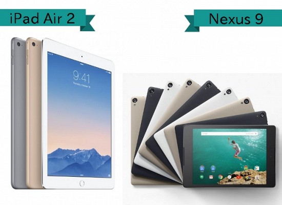  iPad Air 2 Vs Nexus 9 