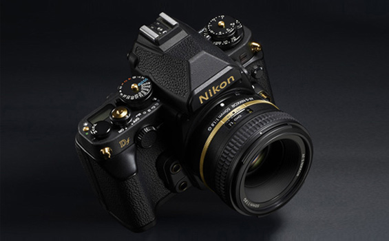 Nikon Df DSLR Gold-Plated camera