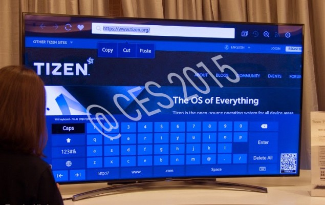 Tizen TV at CES 2015