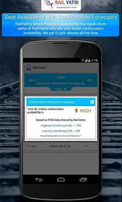 Fog Alerts feature in RailYatri App