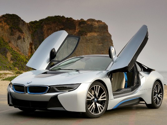 BMW i8 hybrid sportscar