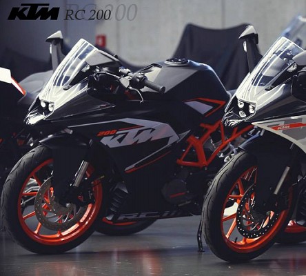 KTM RC 200 and RC 390