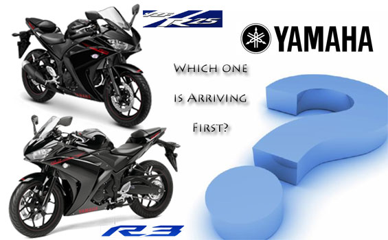 Yamaha YZF R25 or YZF R3