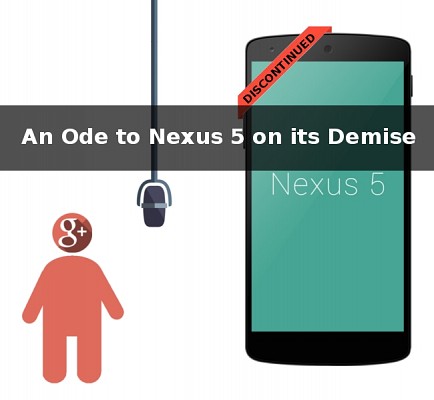 LG Google Nexus 5 Discontinued