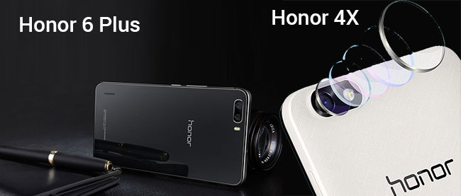 Honor 6 Plus and Honor 4X