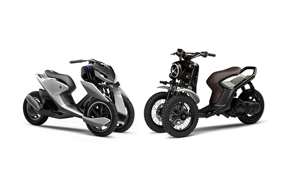 Yamaha-Three-Wheeled-Scooter