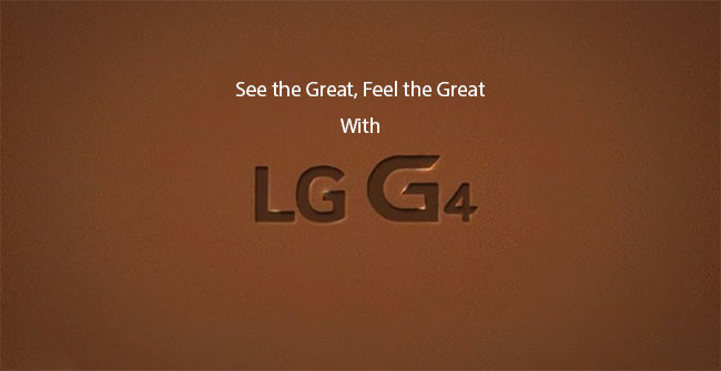 LG G4 Launch on April 28