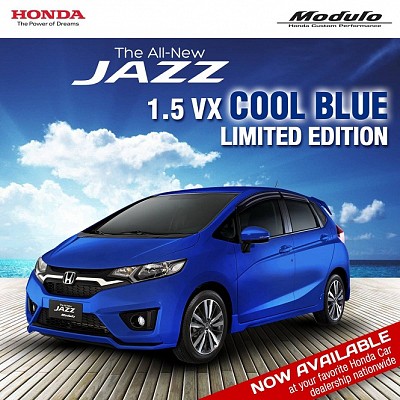Honda Jazz Cool Blue Limited Edition