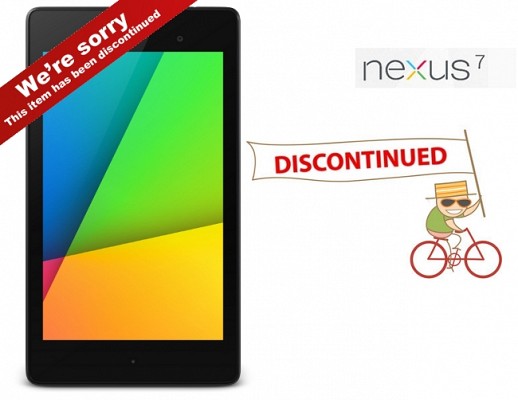 Nexus 7 Discontinued