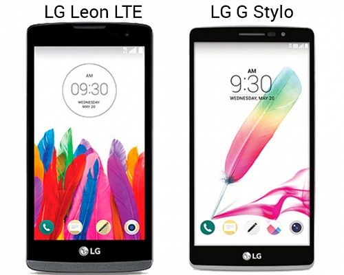 LG G Stylo and Leon LTE 
