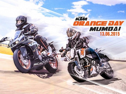 KTM Orange Day Mumbai
