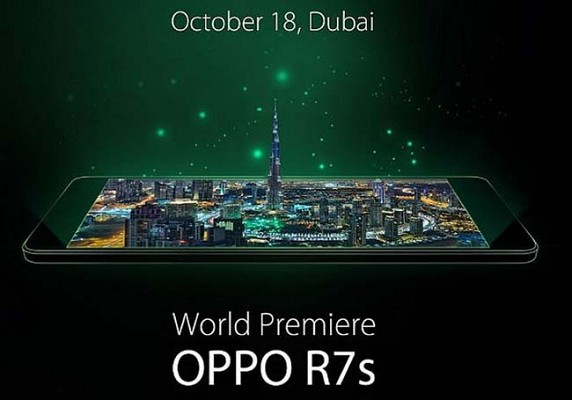 Oppo R7s smartphone