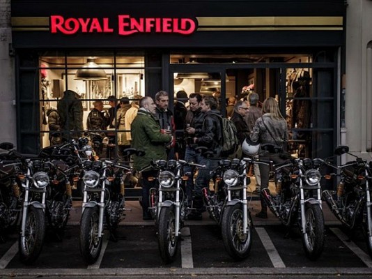 royal enfield store in france and spain