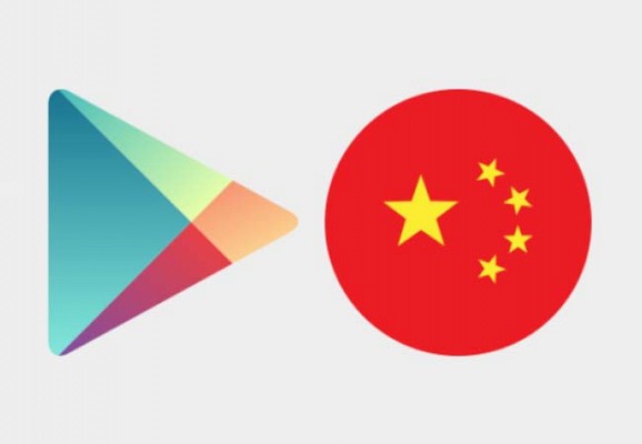 Google Play store service in China