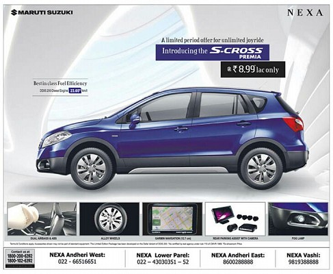 Maruti S-Cross Premia special edition launched