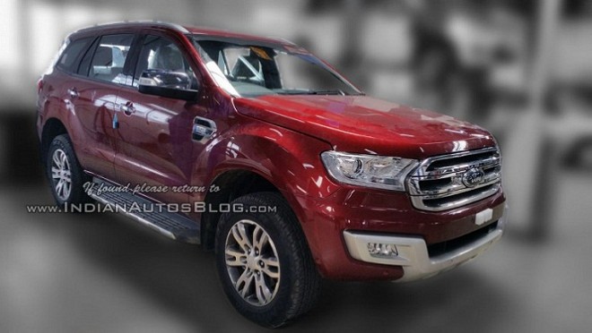 2016 Ford Endeavour Front
