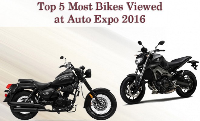 top 5 bikes at auto expo