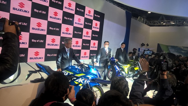 Suzuki Motorcycles at 2016 Delhi Auto Expo: Report