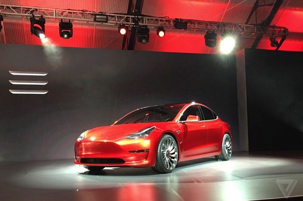 Tesla Model 3 Revealed