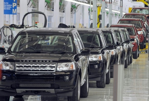 Jaguar Land Rover Growth in Q1