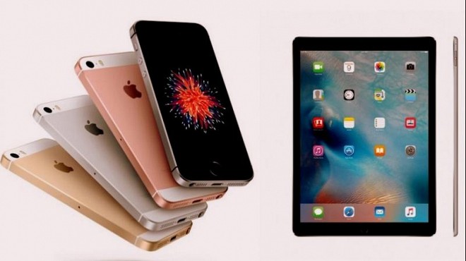 iPhone SE and iPad Pro tablet were revealed globally a month ago