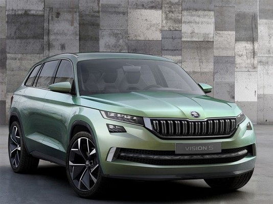 Skoda VisionS Concept Front