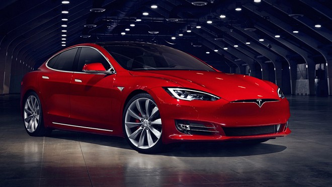 2017 Tesla Model S Facelift  Front