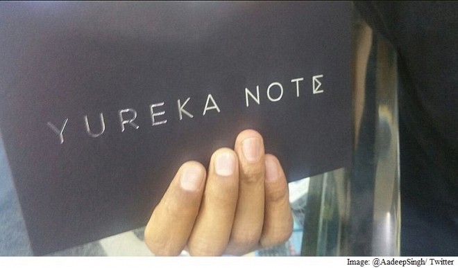 Yu Unveiled Yureka Note With 6-Inch Display For INR 14,999