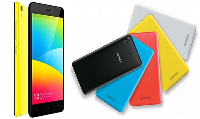 Gionee Launched Pioneer P5W For INR 6,499