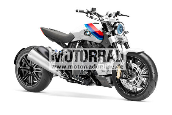 Illustration Image of Speculated New BMW Power Cruiser
