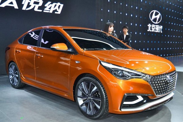 2017 Hyundai Verna Concept Showcased At 2016 Beijing Motor Show