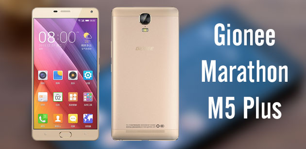 Gionne launched Gionee Marathon M5 Plus In India