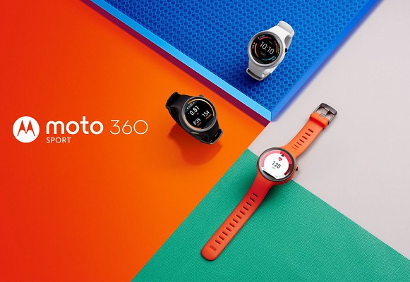 Motorola Launched Moto 360 Sport android smartwatch in India
