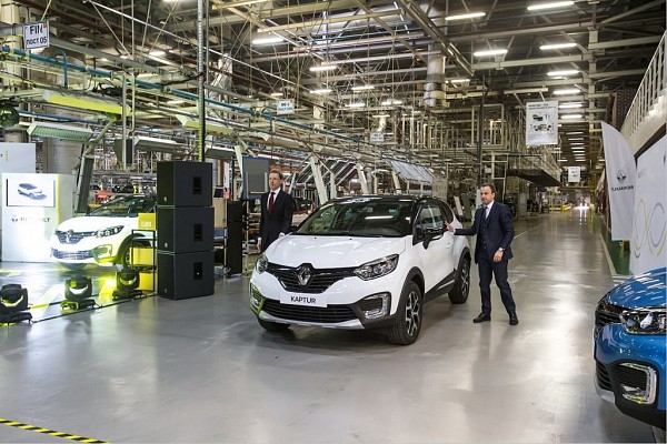 Renault Kaptur At Moscow Plant