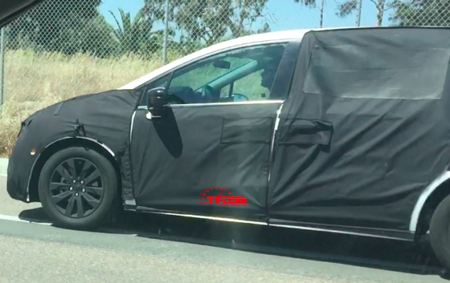Honda Odyseey Spotted in California