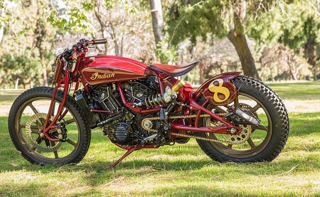 Custom Indian Scout by Roland Sands