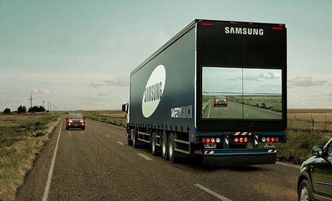 Samsung Testing Its Safety Truck To Help En-route Drivers