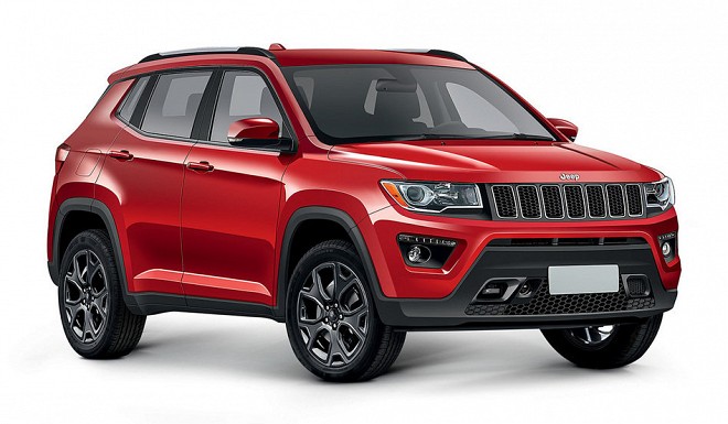 All New Jeep 551 SUV Rendered Prior to its Official Debut at Sao Paulo Motor Show in November 2016
