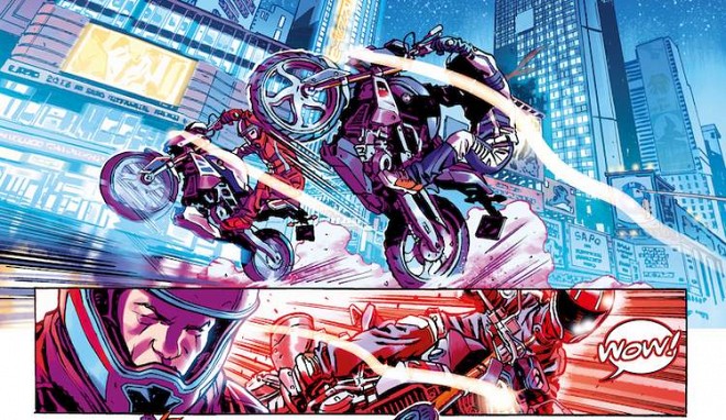 BMW G310R Featured in a Comic Book for Promotion