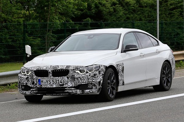 BMW 4-Series Gran Coupe Facelift spied testing