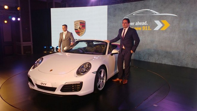 Porsche 911 launch in India