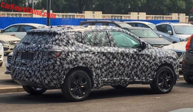  Jeep 551 Spied testing in China
