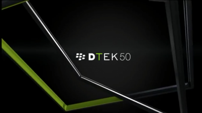Blackberry unveils Android-based handset Blackberry DTEK50