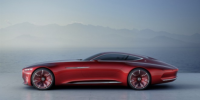A two-door luxury coupe concept Vision Mercedes-Maybach 6