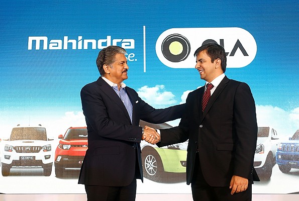 Mahindra Ties Up with Ola to Supply 40,000 Cars for Ride-Share