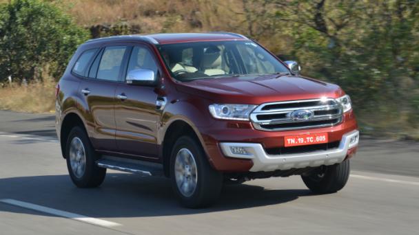 2016 Ford Endeavour Prices Slashed Down by INR 2.82 Lakh