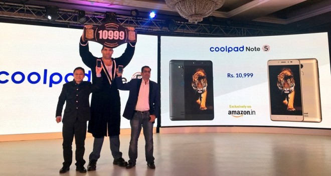 Coolpad Launched Note 5 With 4GB RAM And 4010 mAh Battery in India